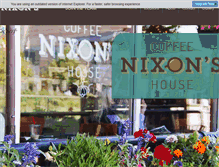 Tablet Screenshot of nixonscoffeehouse.com